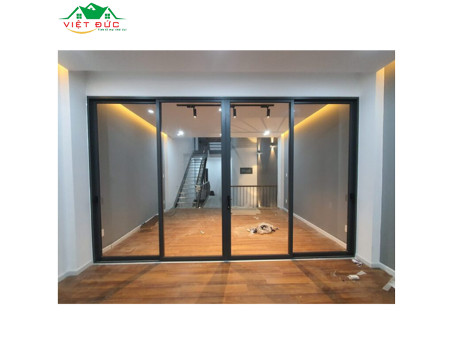 CỬA NHÔM XINGFA VIỆT NAM 4 CÁNH MỞ LÙA